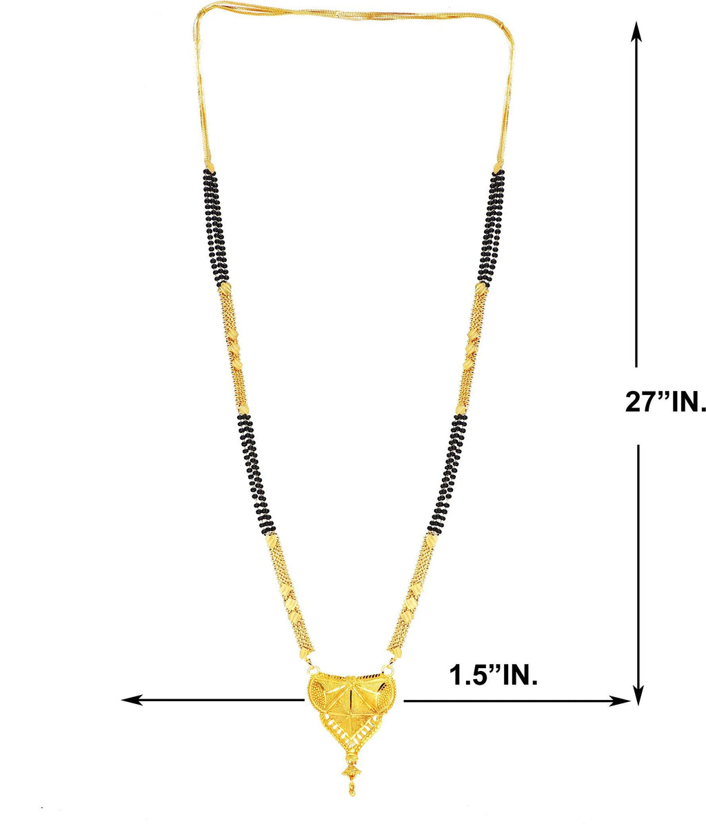 Latest Gold Plated Mangalsutra