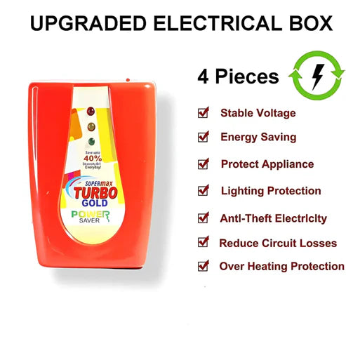 Original Max Turbo Power Saver | Save uoto 40% on Electricity Bill | Made in India