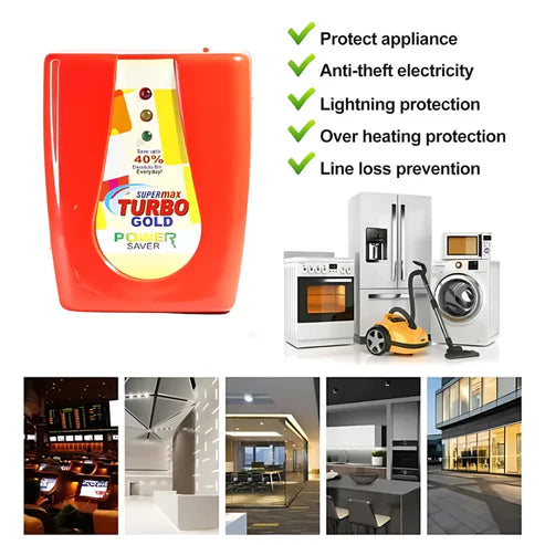 Original Max Turbo Power Saver | Save uoto 40% on Electricity Bill | Made in India
